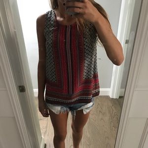 Cynthia Rowley multicolored tank